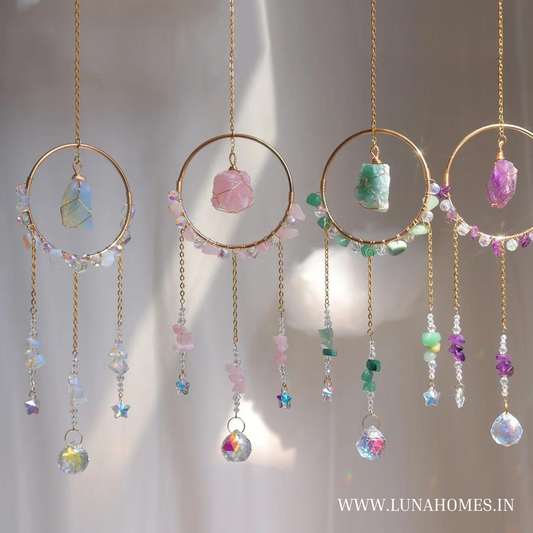 Serenity Natural Gemstone Handcrafted SunCatchers | Suncharms